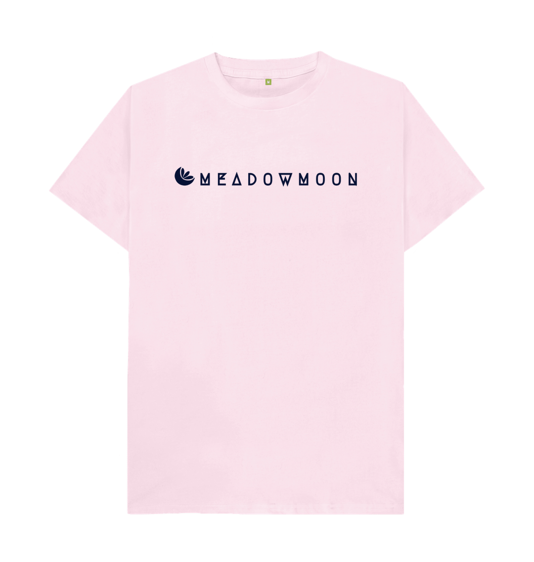 Pink Men's Meadowmoon T-Shirt Dark Logo