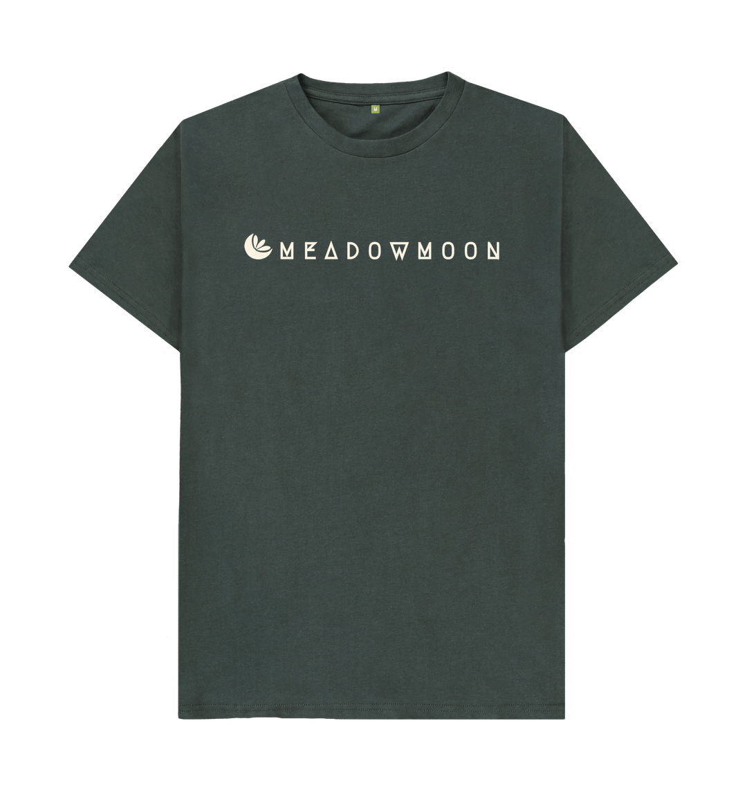 Dark Grey Men's Meadowmoon T-Shirt Light Logo