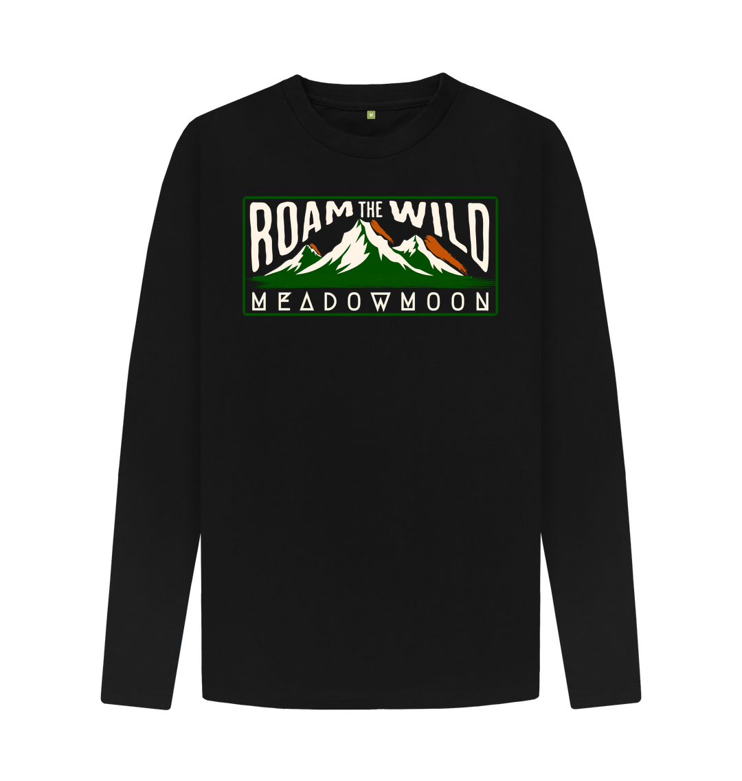 Black Men's Mountain Breeze L\/S T-Shirt