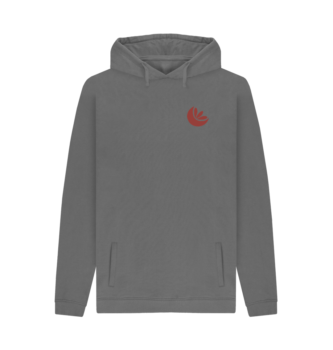 Slate Grey Men's Camping In Nature Hoodie