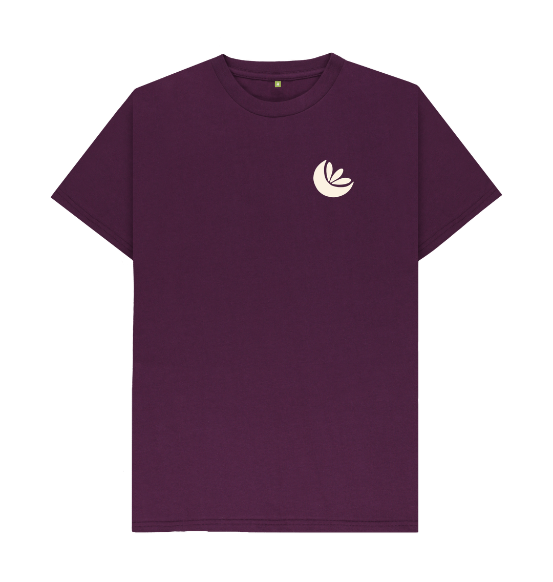 Purple Men's Light Logo T-Shirt