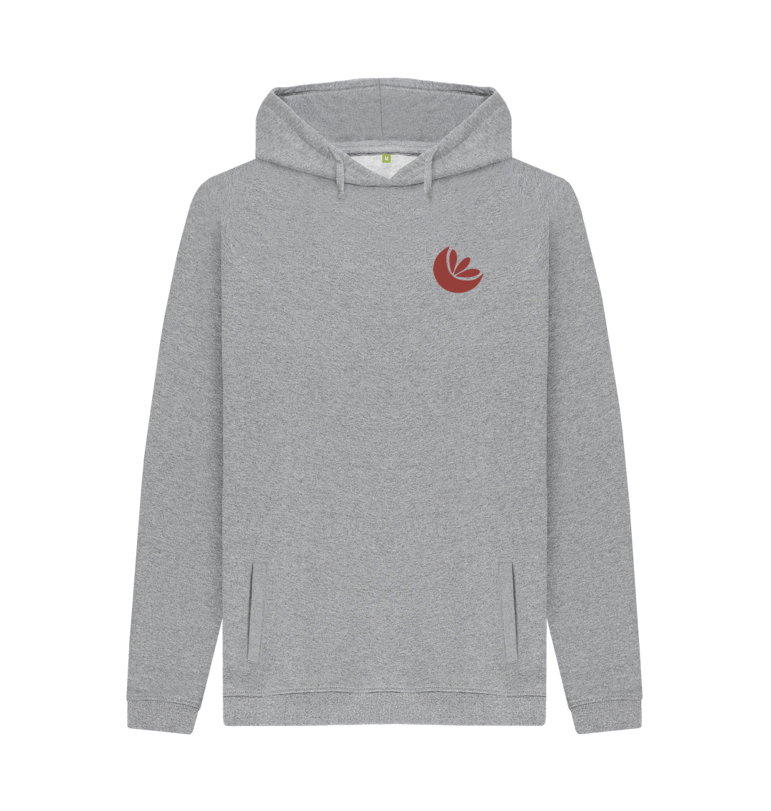 Light Heather Men's Camping In Nature Hoodie