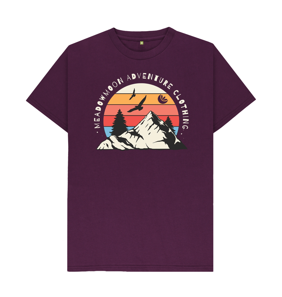 Purple Men's Wilderness Adventure T-Shirt