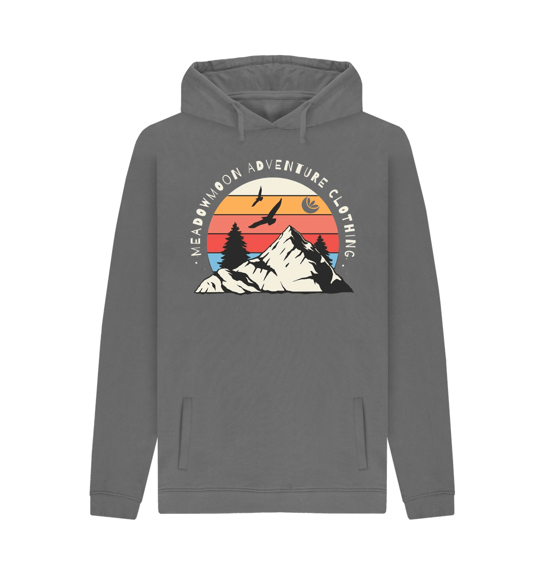 Slate Grey Men's Wilderness Adventure Hoodie