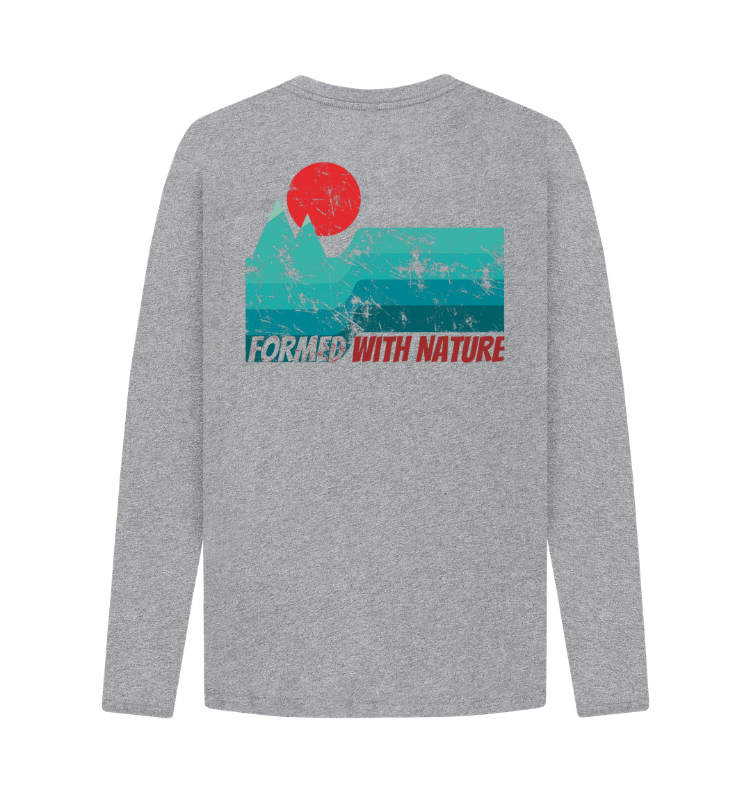 Men's Mountain Sunset L/S T-Shirt