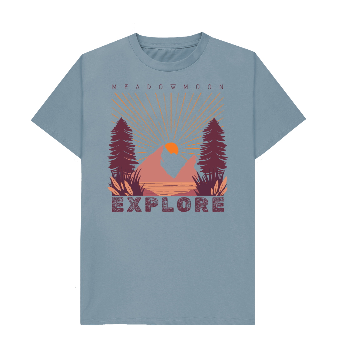 Stone Blue Men's Explore T-Shirt
