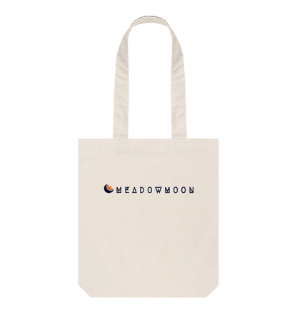 Natural Slim Tote Bag - White\/Natural