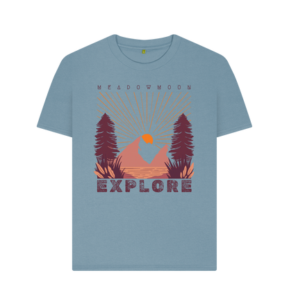 Stone Blue Women's Explore T-Shirt