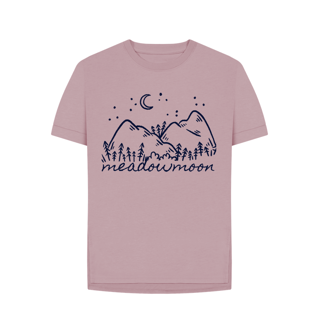 Mauve Women's Rolling Hills Relaxed Fit Tee