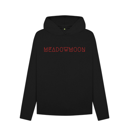 Black Women's Mountain Sunset Relaxed Fit Hoodie