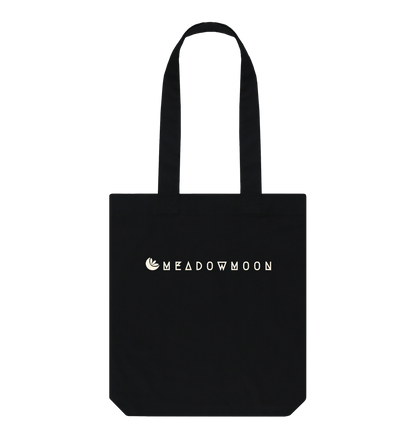 Black Slim Tote Bag - Black