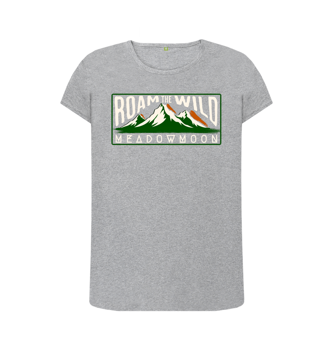 Athletic Grey Women's Mountain Breeze Crew Neck T-Shirt