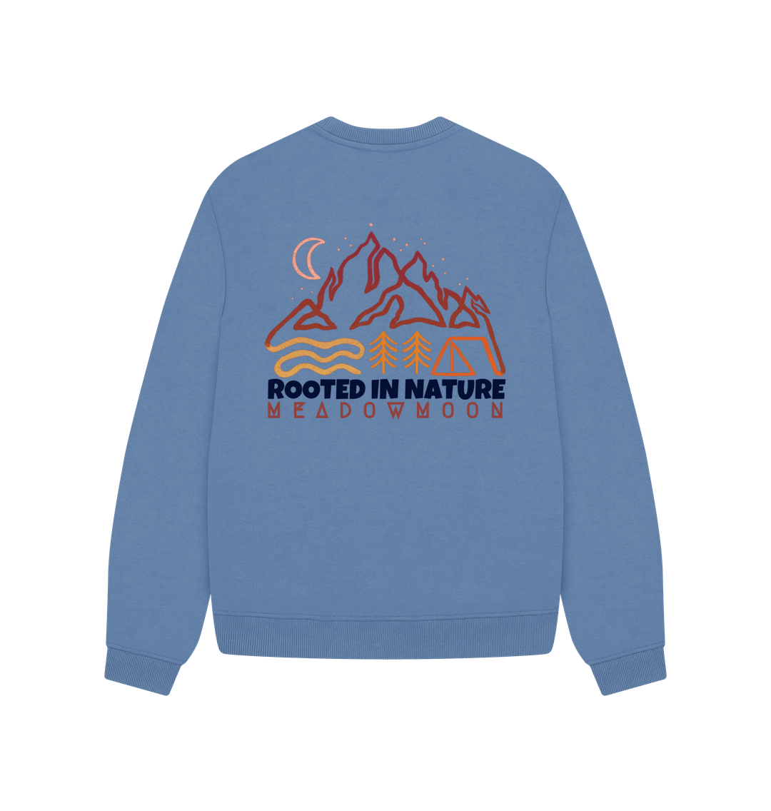 Women's Camping In Nature Oversized Sweater