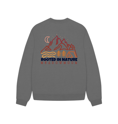 Women's Camping In Nature Oversized Sweater