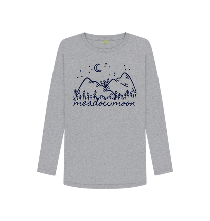 Athletic Grey Women's Rolling Hills L\/S T-Shirt