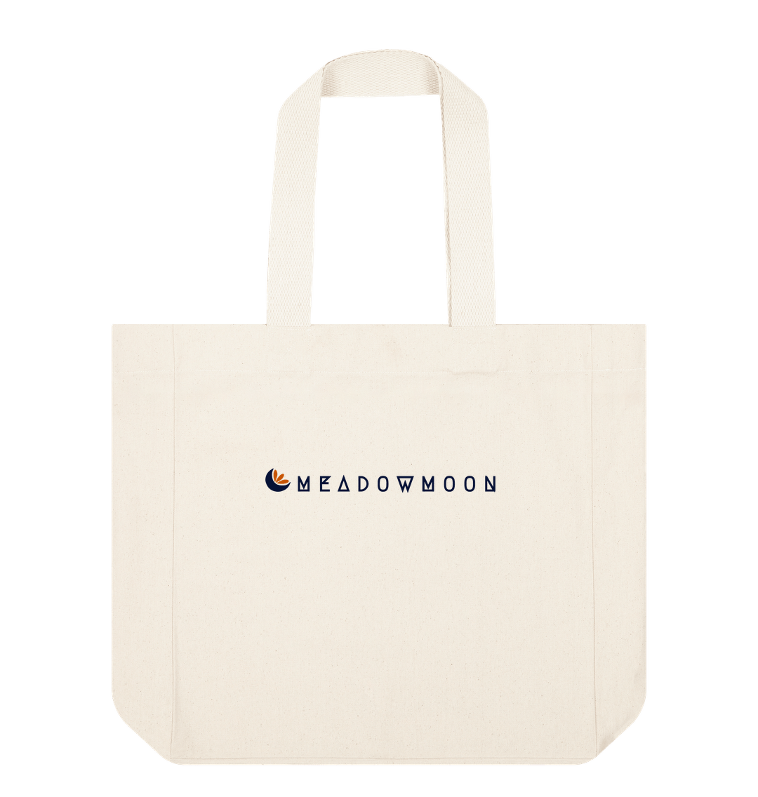 Natural Shopper Tote Bag - Natural