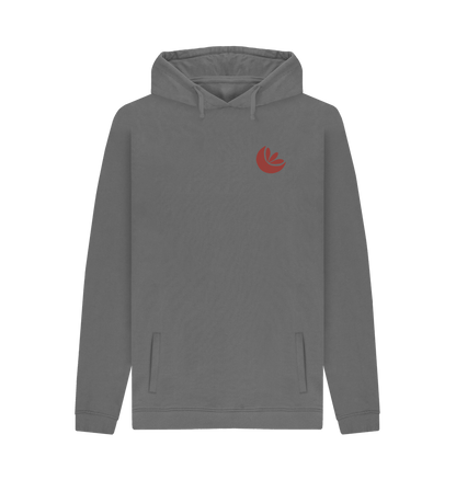 Slate Grey Men's Camping In Nature Hoodie