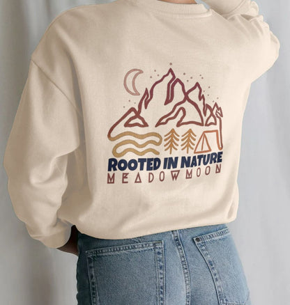 Women's Camping In Nature Oversized Sweater