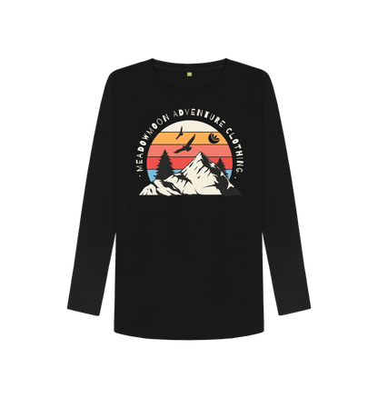 Black Women's Wilderness Adventure L\/S T-Shirt