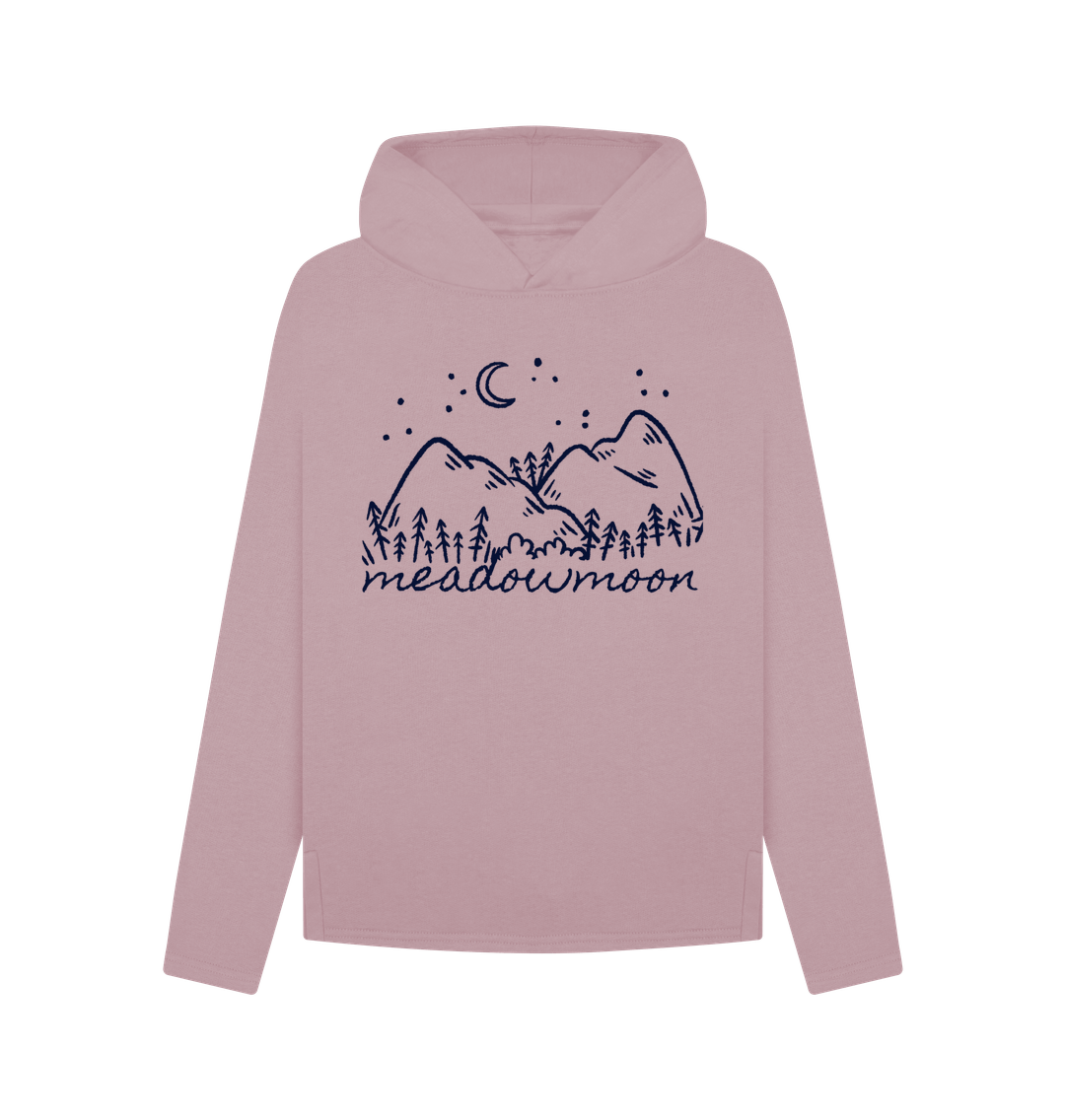 Mauve Women's Rolling Hills Relaxed Fit Hoodie