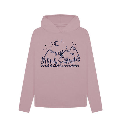 Mauve Women's Rolling Hills Relaxed Fit Hoodie