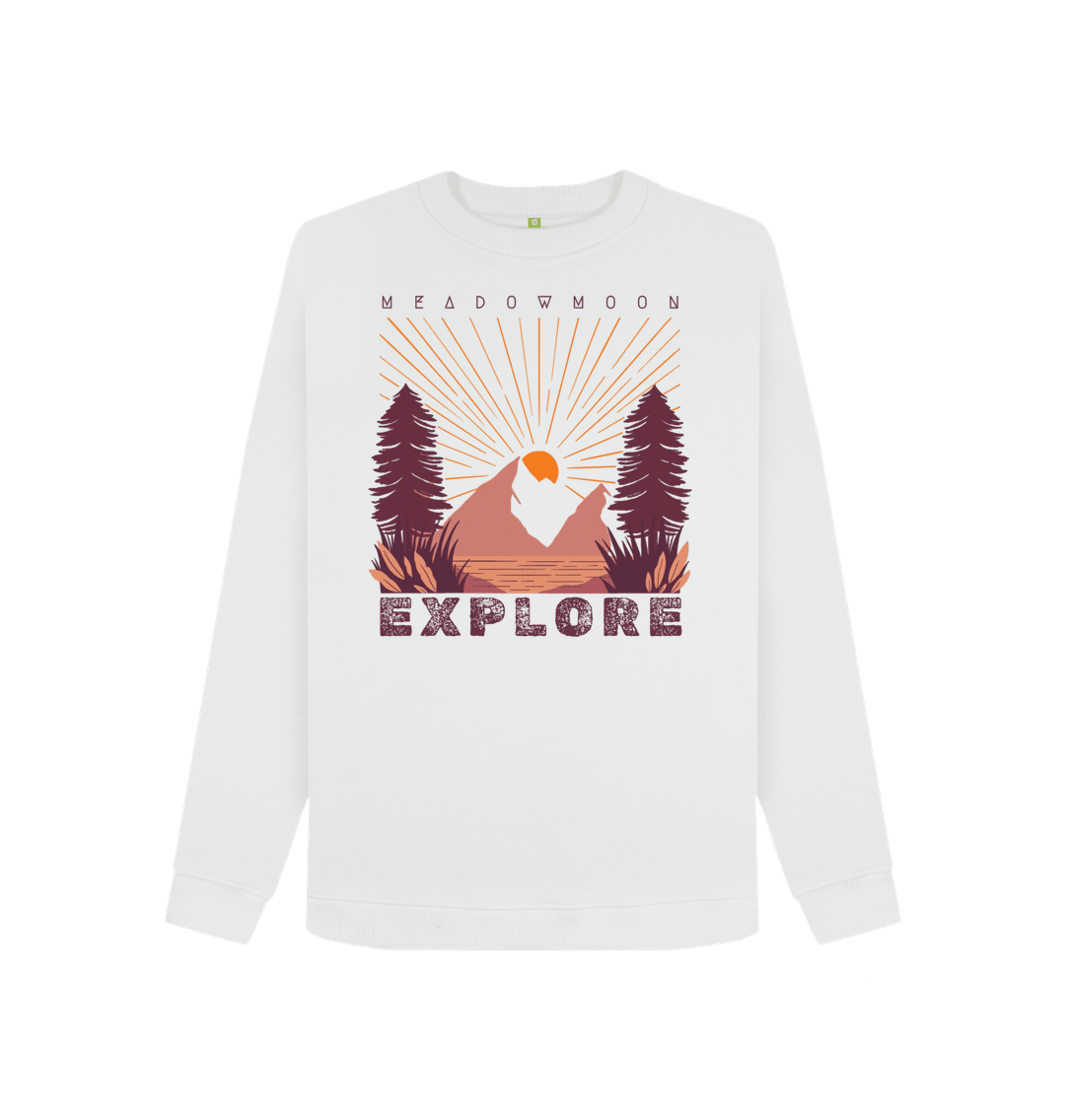 White Women's Explore Sweater