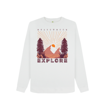 White Women's Explore Sweater