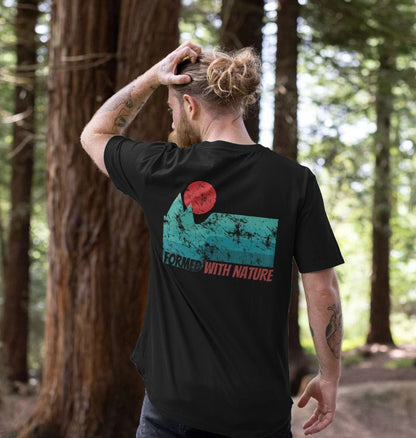 Men's Mountain Sunset Longline T-Shirt