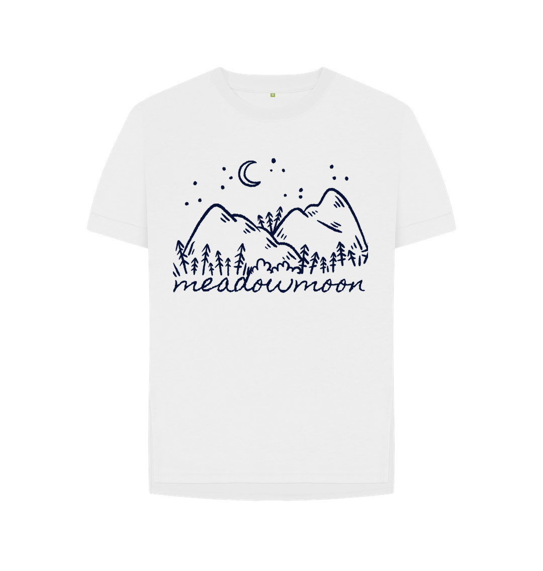 White Women's Rolling Hills Relaxed Fit Tee