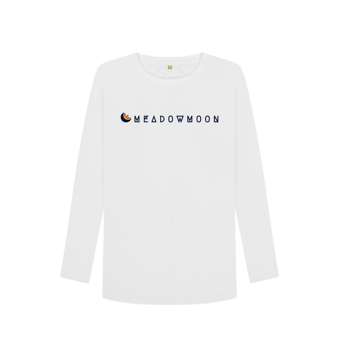 White Women's Meadowmoon L\/S T-Shirt