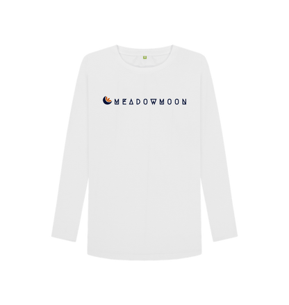 White Women's Meadowmoon L\/S T-Shirt