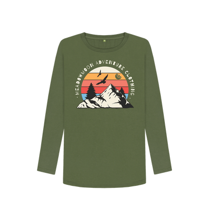 Khaki Women's Wilderness Adventure L\/S T-Shirt