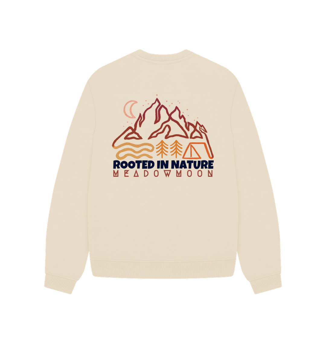 Women's Camping In Nature Oversized Sweater