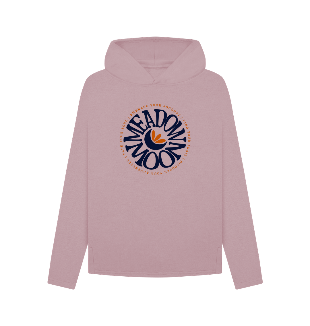 Mauve Women's Your Journey Relaxed Fit Hoodie