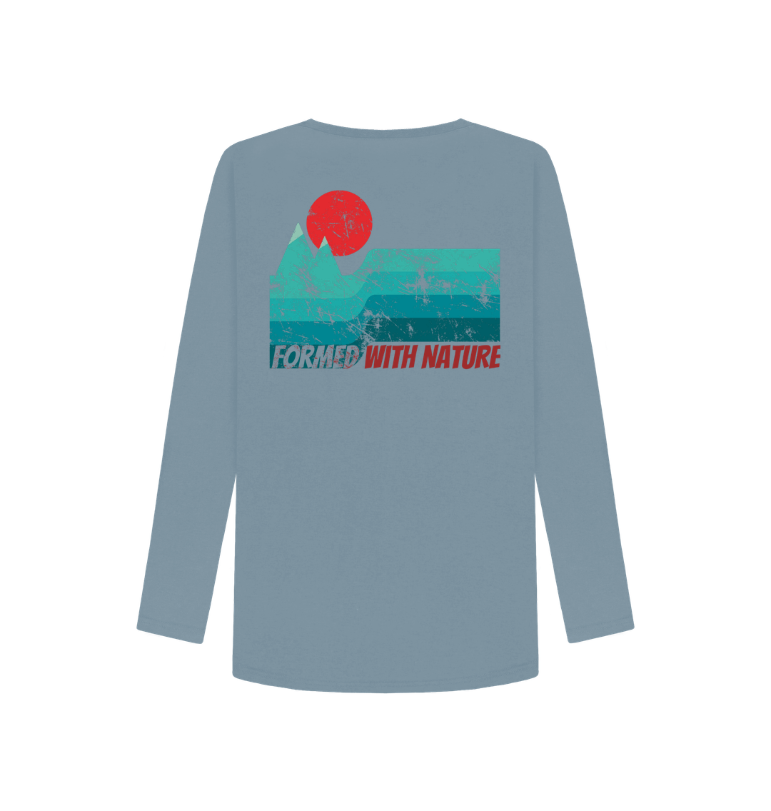 Women's Mountain Sunset L/S T-Shirt