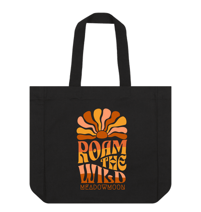 Black Roam The Wild Shopper Tote