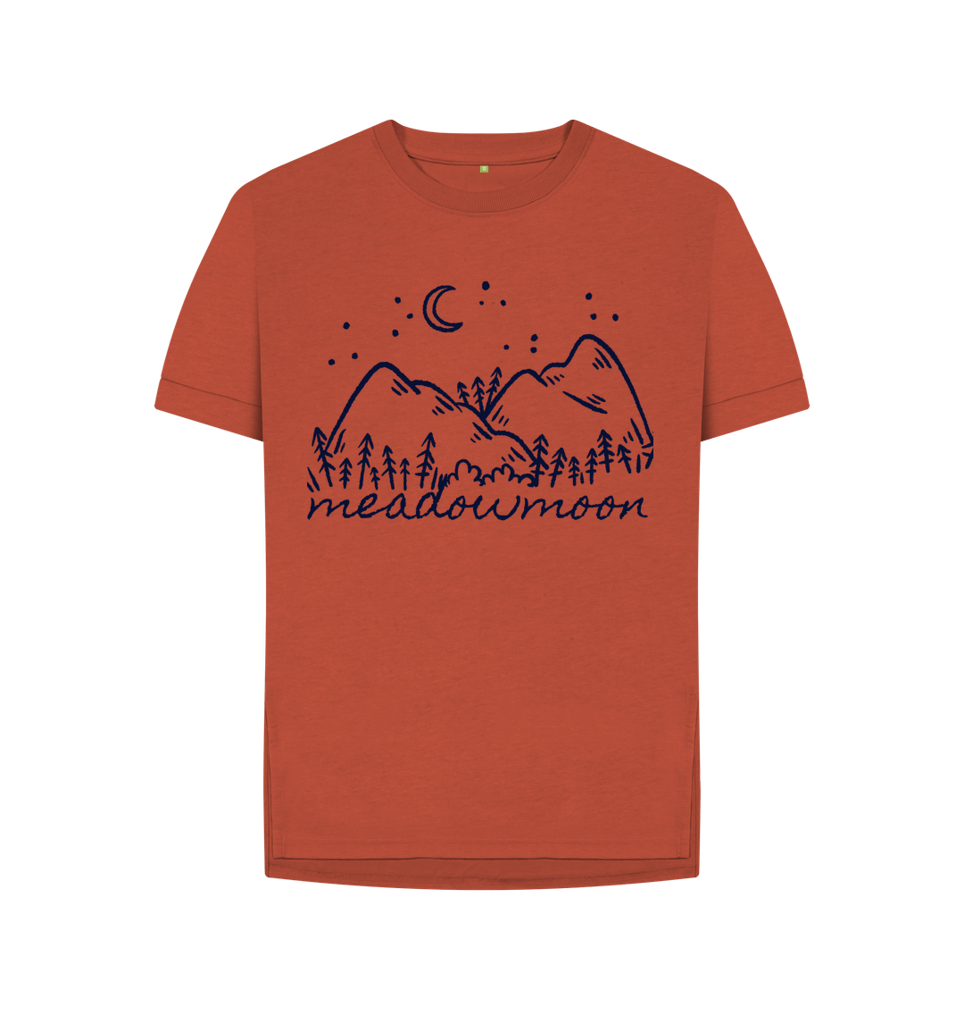 Rust Women's Rolling Hills Relaxed Fit Tee