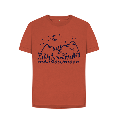 Rust Women's Rolling Hills Relaxed Fit Tee