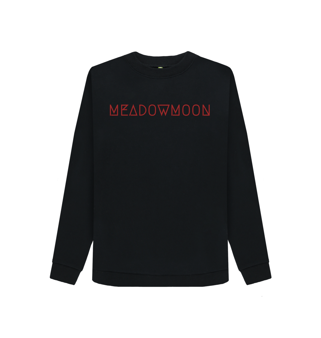 Black Women's Mountain Sunset Sweater