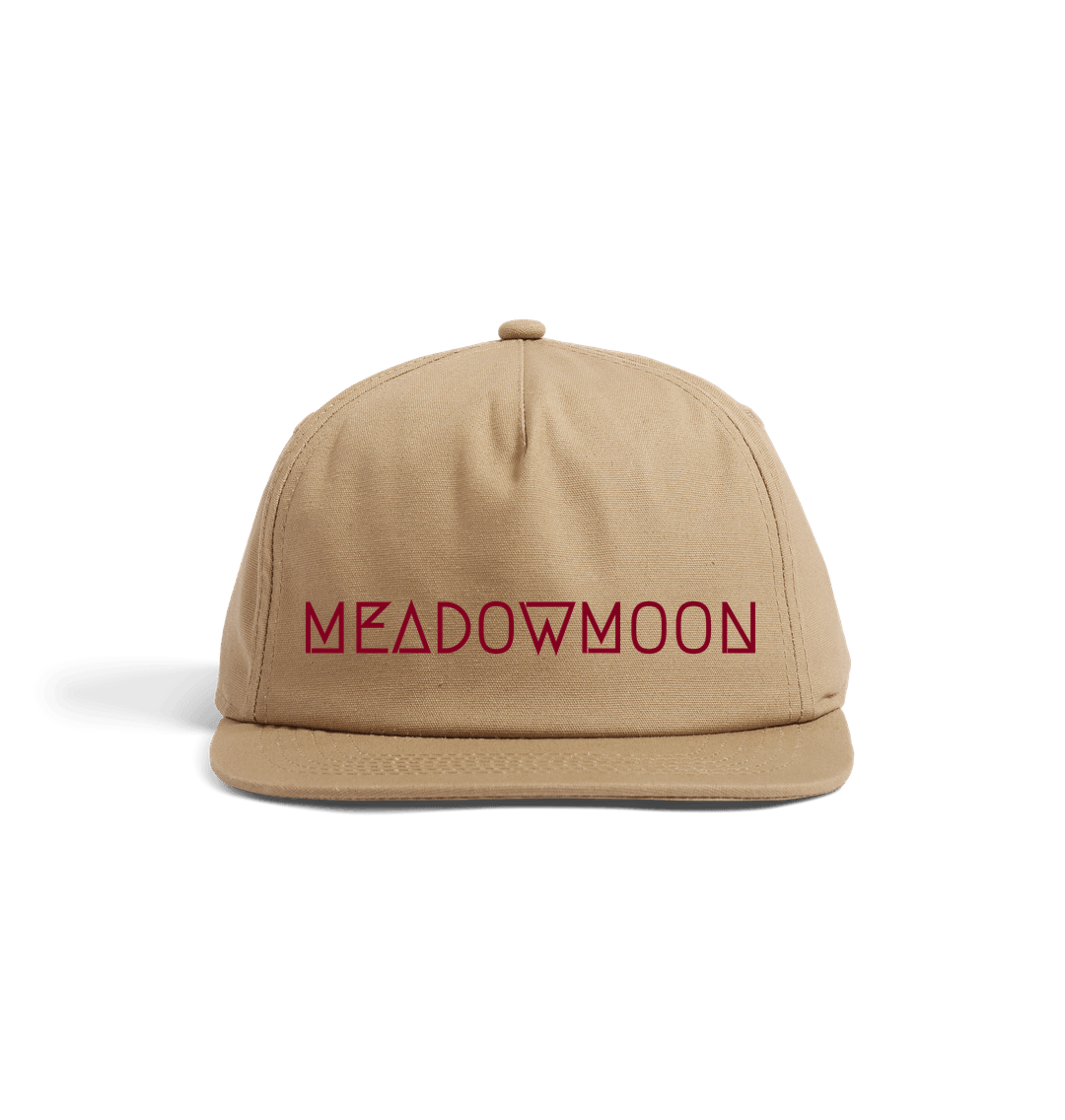 Desert Sand Organic Cotton 5 Panel Cap