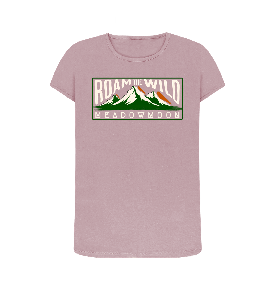 Mauve Women's Mountain Breeze Crew Neck T-Shirt