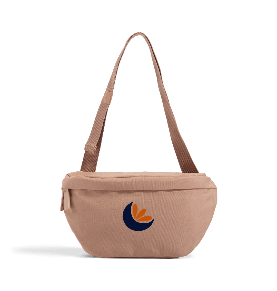 Hazelnut Recycled 600D Cross-Body Bag