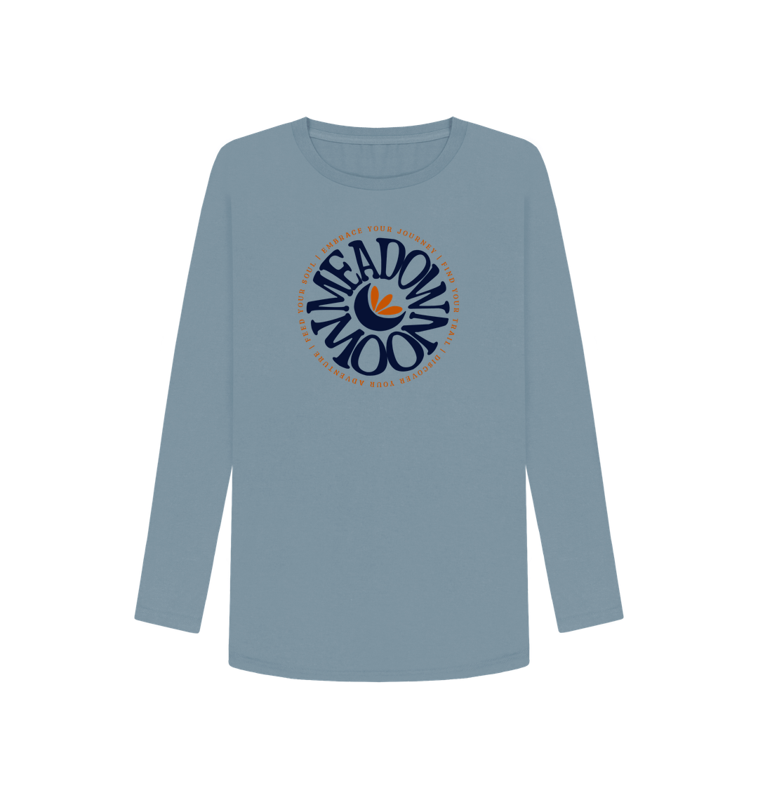 Stone Blue Women's Your Journey L\/S T-Shirt