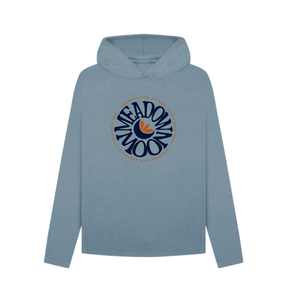 Stone Blue Women's Your Journey Relaxed Fit Hoodie