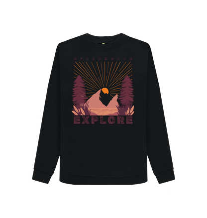 Black Women's Explore Sweater