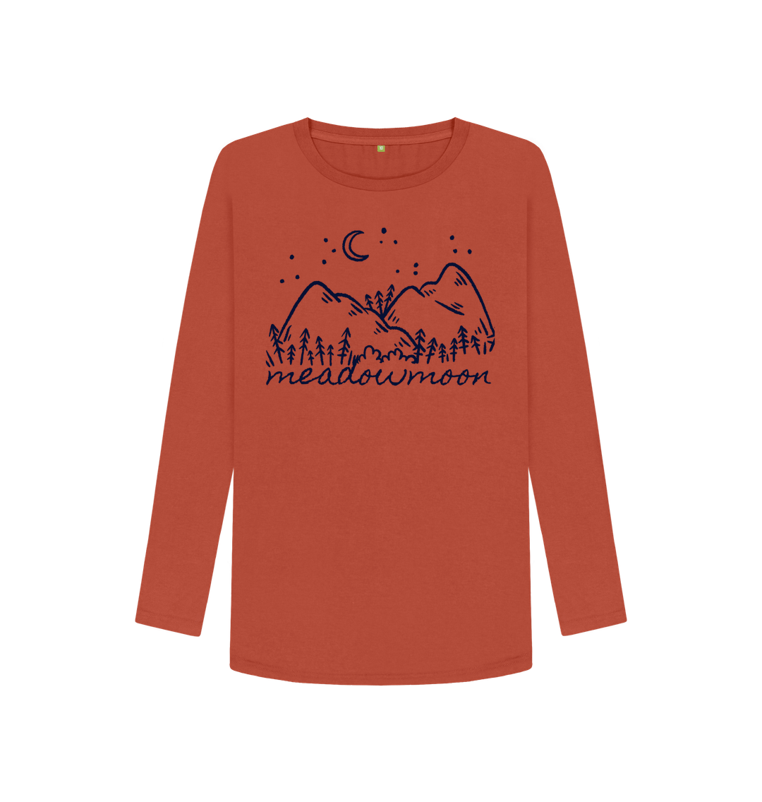 Rust Women's Rolling Hills L\/S T-Shirt