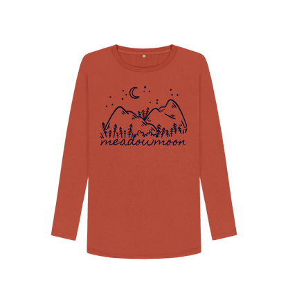 Rust Women's Rolling Hills L\/S T-Shirt