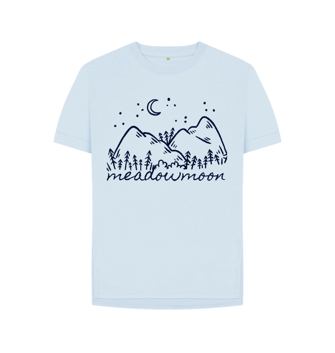 Sky Blue Women's Rolling Hills Relaxed Fit Tee