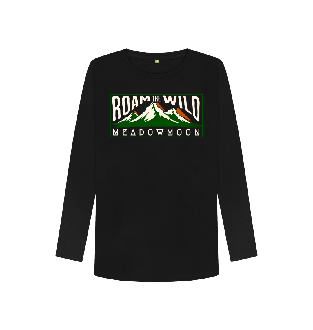 Black Women's Mountain Breeze L\/S T-Shirt