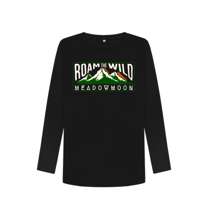 Black Women's Mountain Breeze L\/S T-Shirt